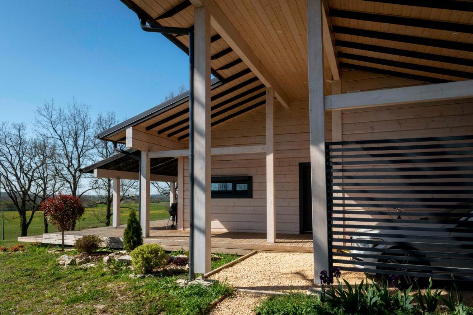 Maison Ecologique De Qualite Superieure Monflanquin Exteriér fotografie