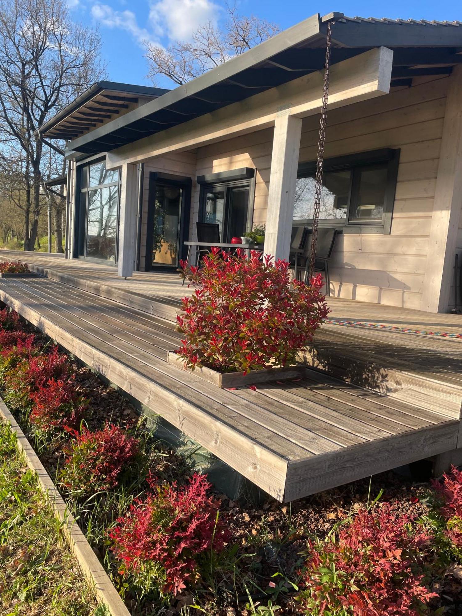 Maison Ecologique De Qualite Superieure Monflanquin Exteriér fotografie
